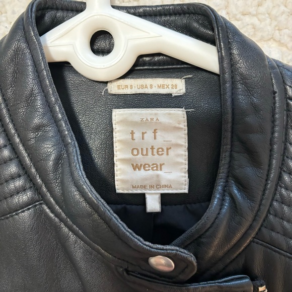 Zara Leather Jacket - Picture 2 of 3